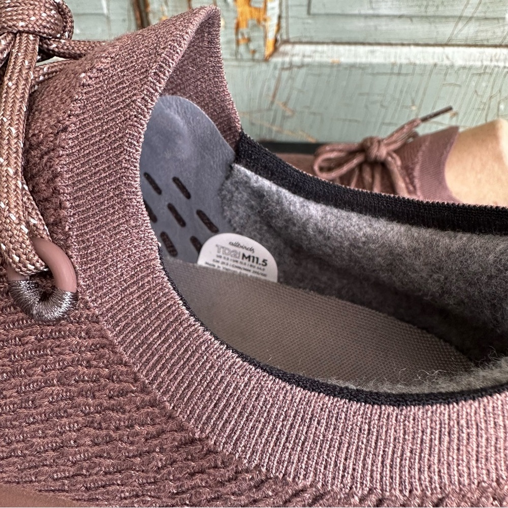 SOLD NIB Allbirds Tree Dasher 2 Men’s Running Shoe Hazy Cocoa Size 11.5 - Picture 2 of 8